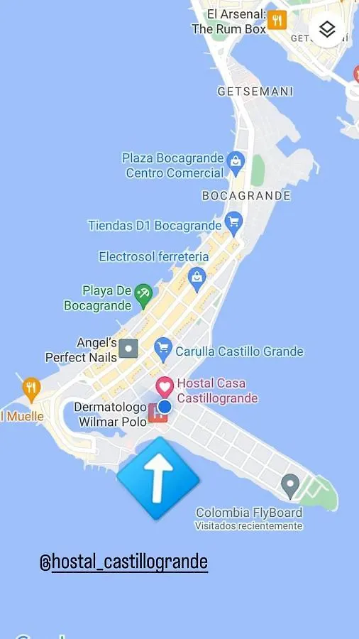 Pensión Hostal Castillogrande Cartagena